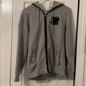 Undefeated zipper hoodie